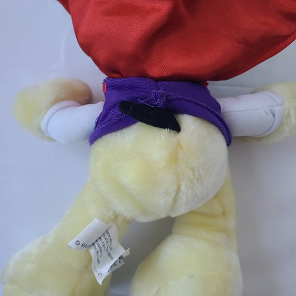 Vtg Garfield Odie Dracula Plush 16” Halloween Stuffed Animal Vampire Tongue Out - Picture 9 of 16